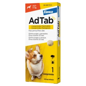 ADTAB PASTILLA ANTIPARASITARIA 5,5-11KG