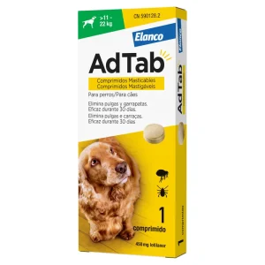 ADTAB PASTILLA ANTIPARASITARIA PARA PERROS DE 11-22KG